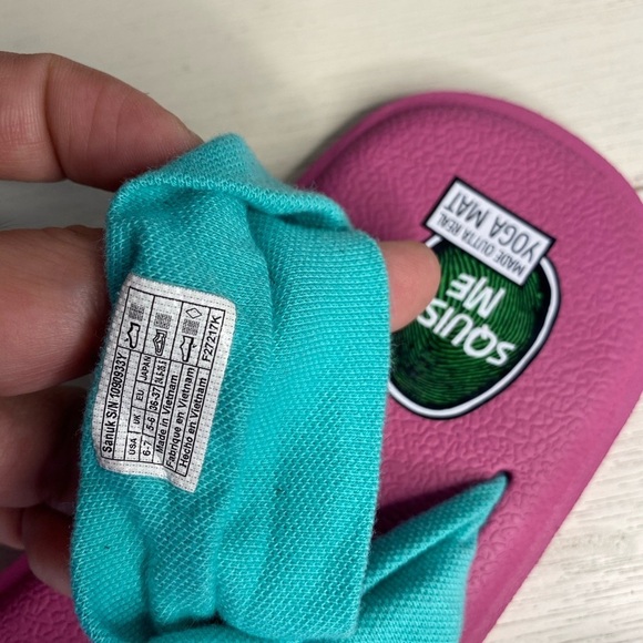 Sanuk Thong Flats Sandals Size 6-7 Yoga Mat Sling - Picture 7 of 7